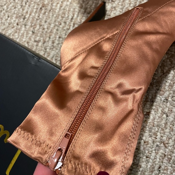 Loriah Satin Booties - Picture 6 of 13